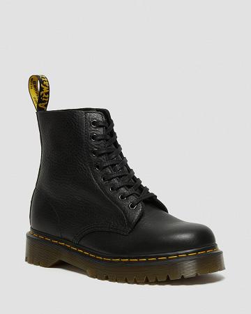 Dr Martens 1460 Pascal Bex Læder Snørestøvler Dame Sort | DK 177KOR